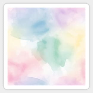 Colorful Watercolor Pattern - 08 Sticker